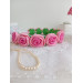 Crochet Rose Headband Pattern PDF