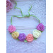 Crochet Flower Necklace Pattern PDF