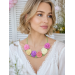 Crochet Flower Necklace Pattern PDF