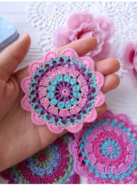 Crochet Coaster Pattern PDF Crochet Coaster Pattern PDF