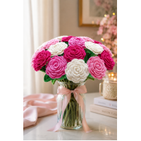 Crochet Rose Pattern PDF