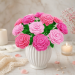 Crochet Rose Bouquet Pattern