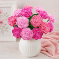 Crochet Rose Bouquet Pattern