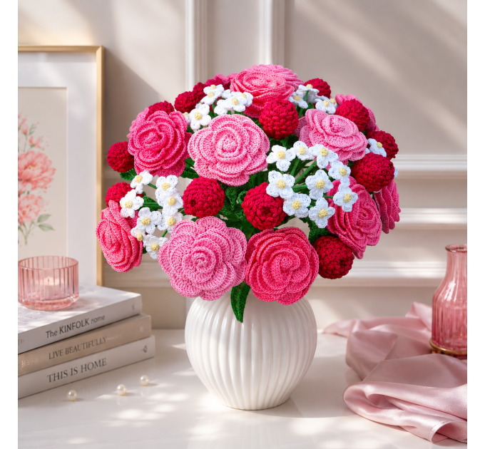 Crochet Flower Bouquet Pattern