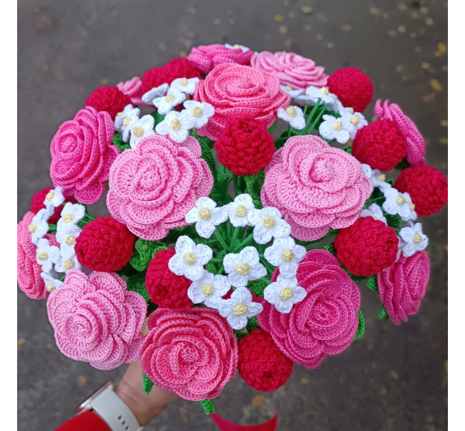 Crochet Flower Bouquet Pattern