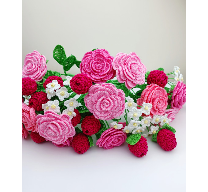 Crochet Flower Bouquet Pattern