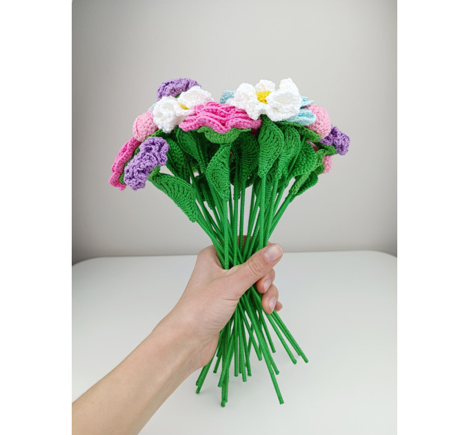Crochet Flower Bouquet Pattern