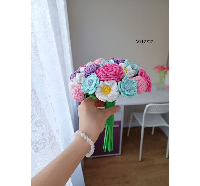 Crochet Flower Bouquet Pattern