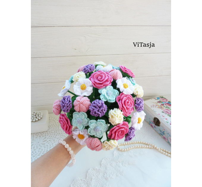 Crochet Flower Bouquet Pattern