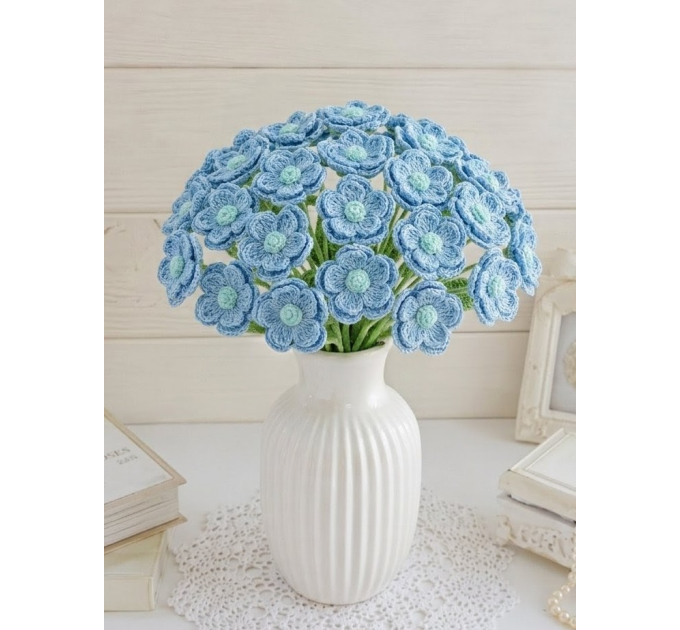 Crochet Hydrangea Bouquet Pattern