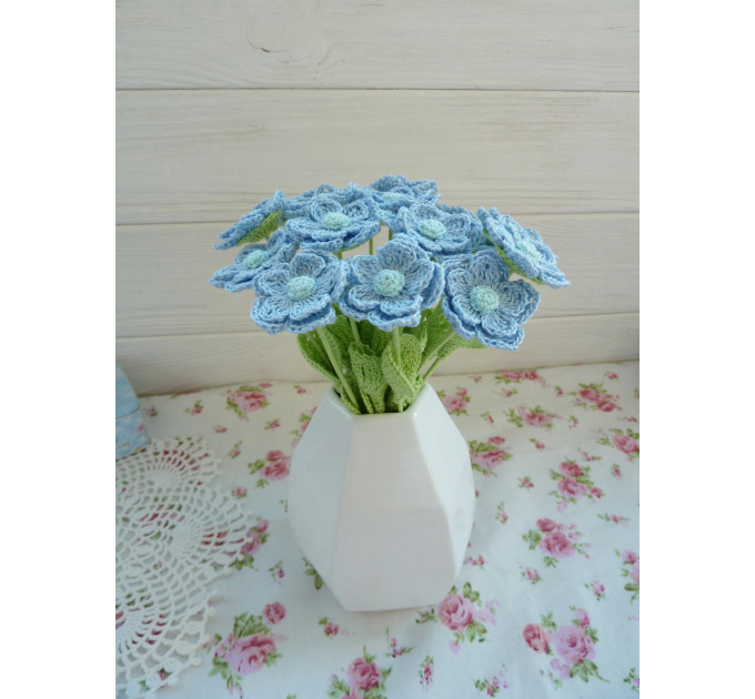 Crochet Hydrangea Bouquet Pattern