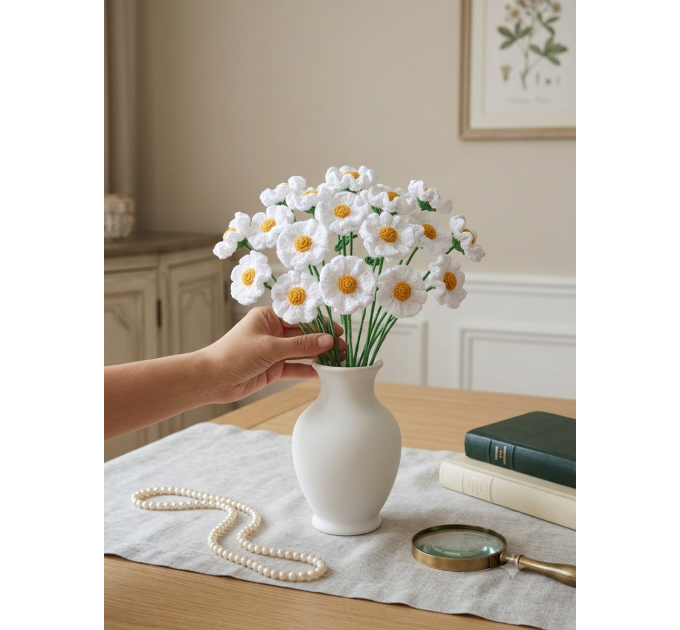 Crochet Daisy Bouquet Pattern