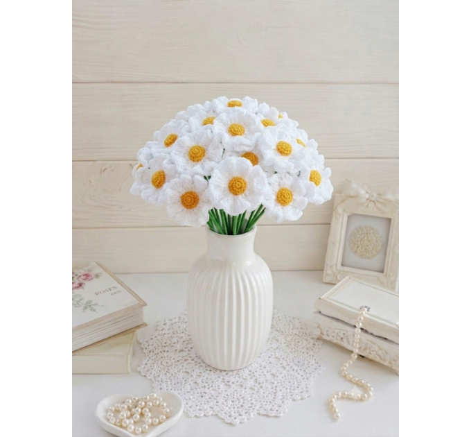 Crochet Daisy Bouquet Pattern