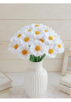 Crochet Daisy Bouquet Pattern PDF