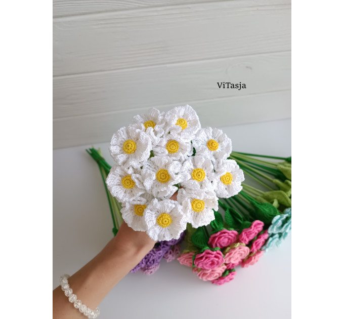 Crochet Daisy Bouquet Pattern