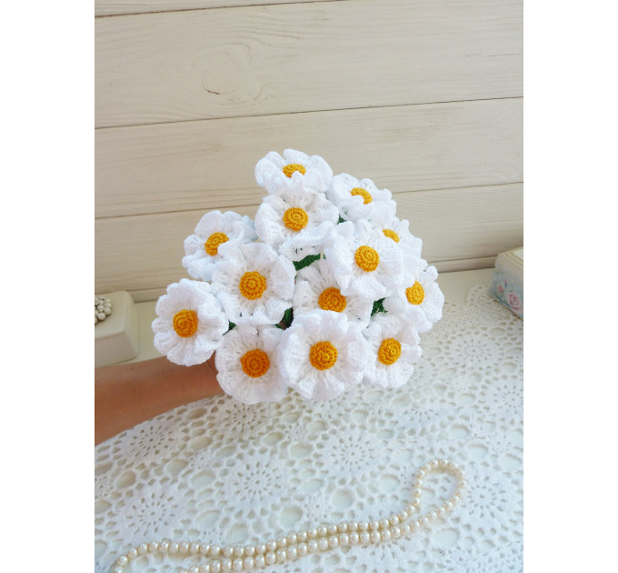 Crochet Daisy Bouquet Pattern