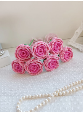 Crochet Ranunculus Bouquet Pattern PDF