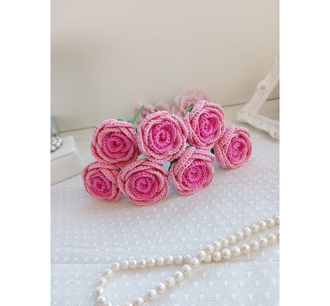 Crochet Ranunculus Bouquet Pattern