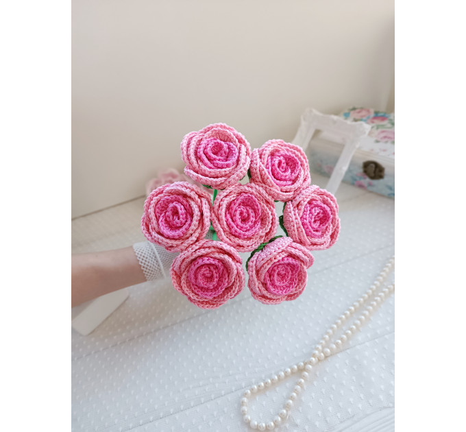 Crochet Ranunculus Bouquet Pattern