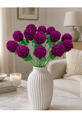 Crochet Globe Amaranth Pattern PDF