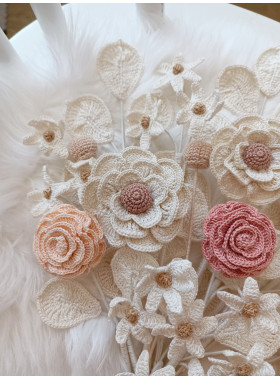 Crochet Wedding Bouquet Pattern PDF
