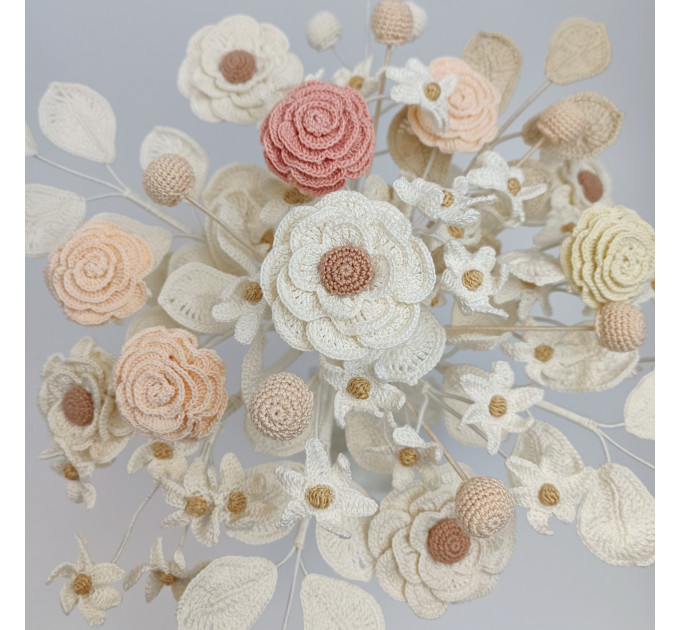 Crochet Wedding Bouquet Pattern