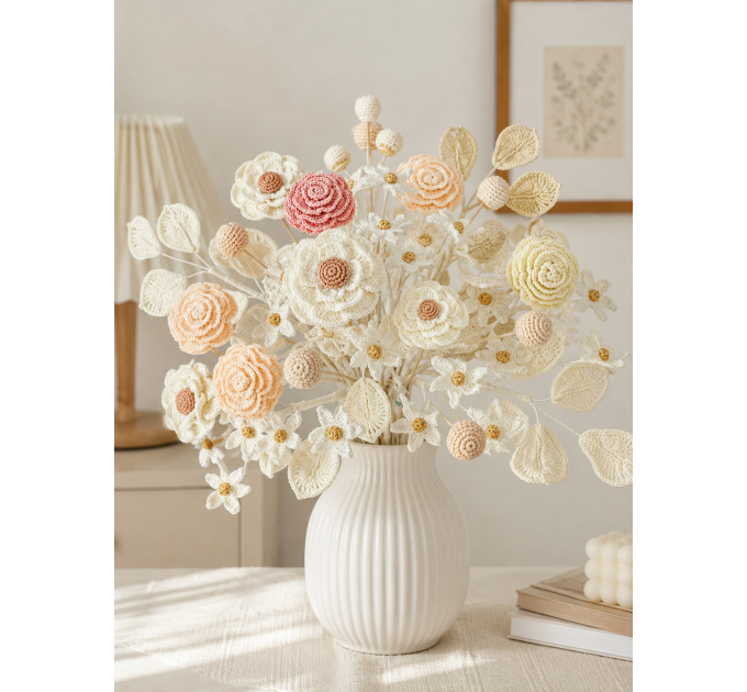 Crochet Wedding Bouquet Pattern