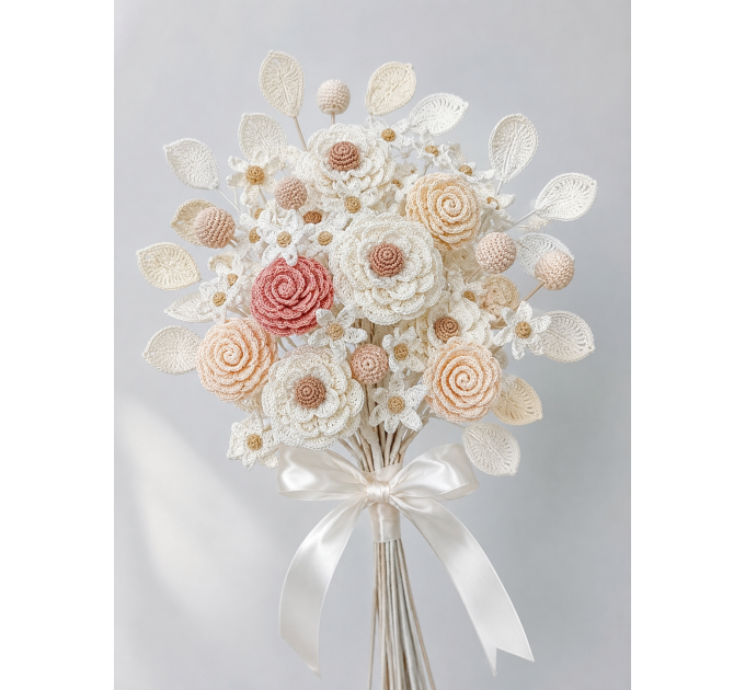Crochet Wedding Bouquet Pattern