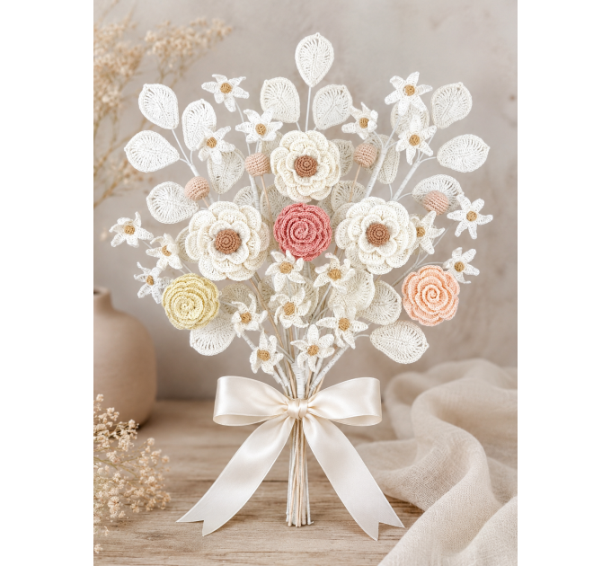 Crochet Wedding Bouquet Pattern