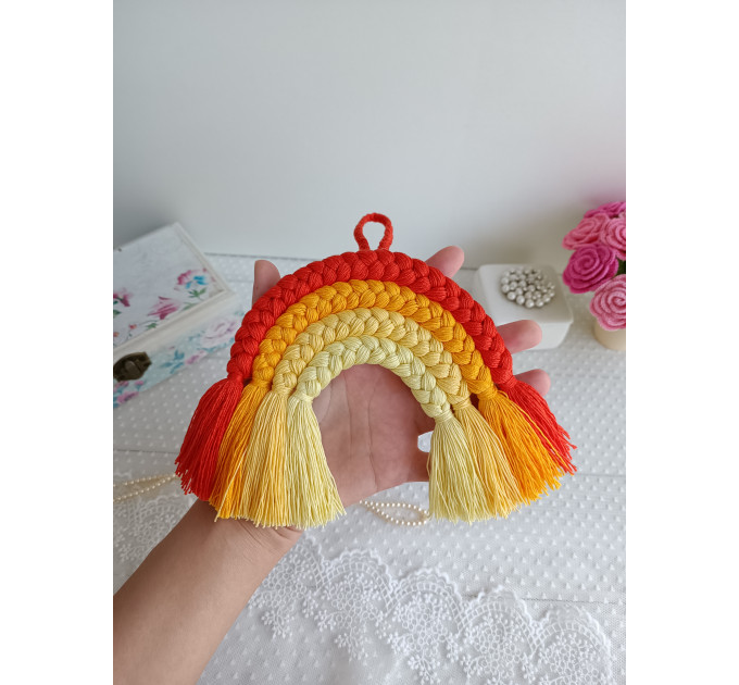 Rainbow Wall Hanging Pattern PDF