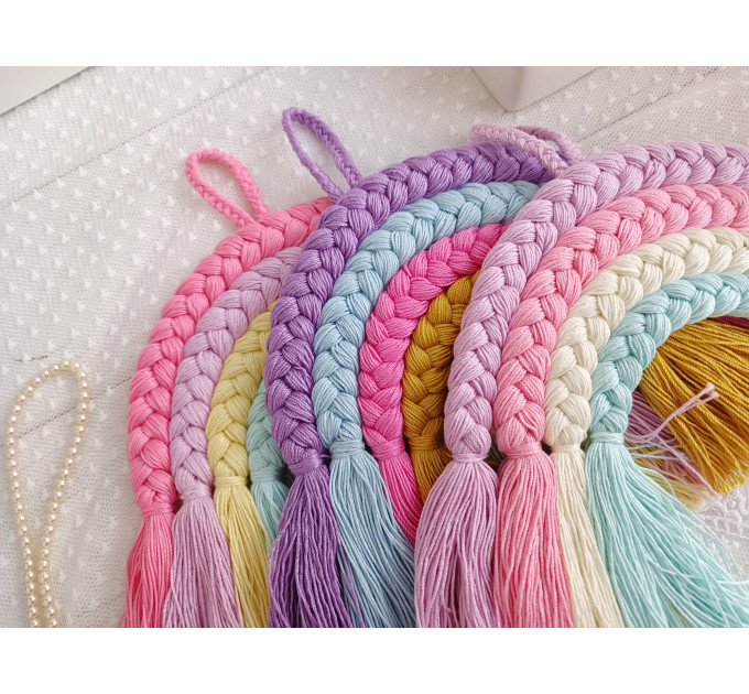 Rainbow Wall Hanging Pattern PDF