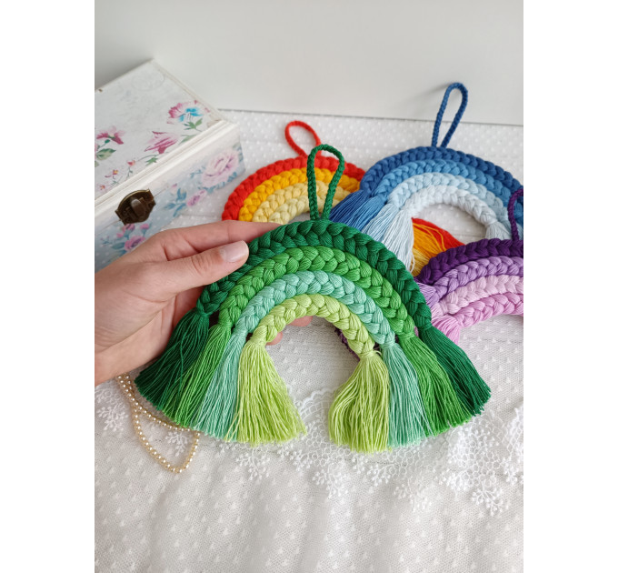 Rainbow Wall Hanging Pattern PDF