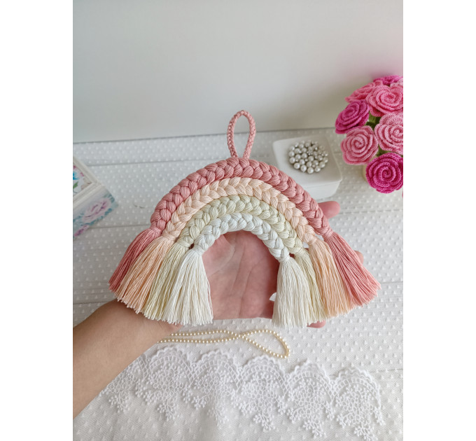 Rainbow Wall Hanging Pattern PDF