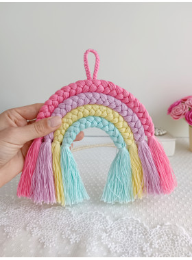 Rainbow Wall Hanging Pattern PDF • Fiber Rainbow Tutorial Rainbow Wall Hanging Pattern PDF • Fiber Rainbow Tutorial