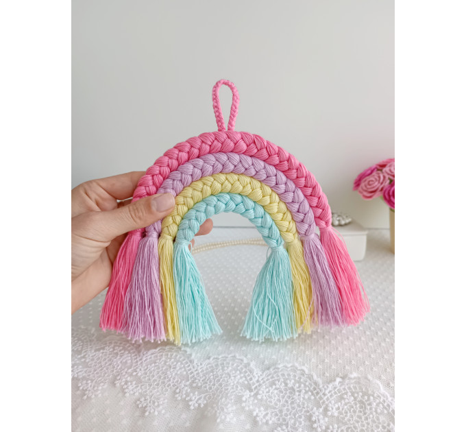 Rainbow Wall Hanging Pattern PDF