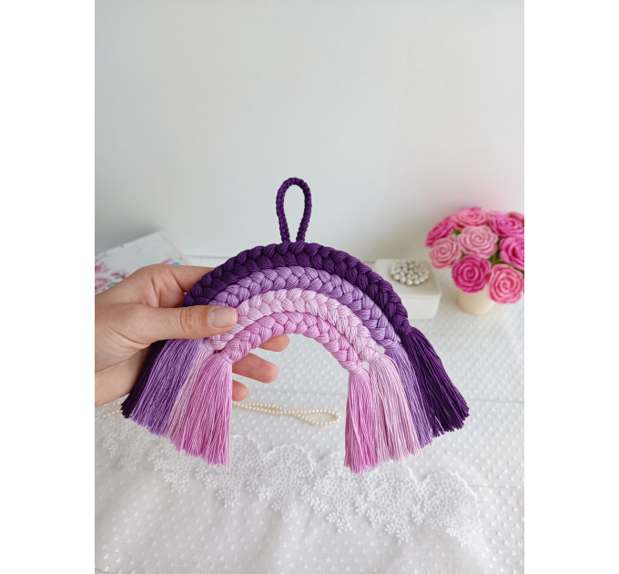 Rainbow Wall Hanging Pattern PDF