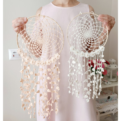 Crochet Dreamcatcher Pattern PDF • Boho Wall Hanging Tutorial