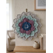 Crochet Flower Wall Hanging Pattern PDF