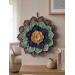 Crochet Flower Wall Hanging Pattern PDF