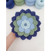 Crochet Flower Wall Hanging Pattern PDF