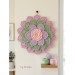 Crochet Flower Wall Hanging Pattern PDF