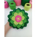 Crochet Flower Wall Hanging Pattern PDF