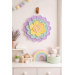 Crochet Flower Wall Hanging Pattern PDF