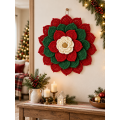 Crochet Flower Wall Hanging Pattern PDF