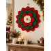 Crochet Flower Wall Hanging Pattern PDF