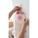 Crochet Dreamcatcher Pattern with Roses and Floral Wall Hanging Decor