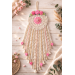 Crochet Dreamcatcher Pattern with Roses and Floral Wall Hanging Decor