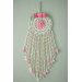Crochet Dreamcatcher Pattern with Roses and Floral Wall Hanging Decor