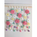 Crochet Flower Wall Hanging Pattern with Roses and Floral Garland