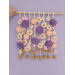 Crochet Flower Wall Hanging Pattern with Roses and Floral Garland